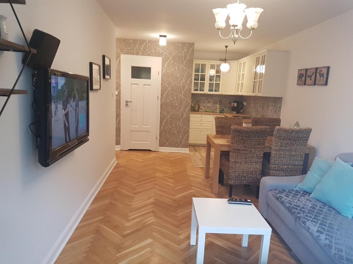 Lesny Zakatek Apartman Sopot Kültér fotó